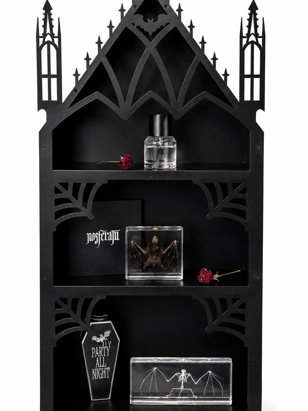NWT Vampire Freaks Gothic Cathedral Shelf - 2 Ft Wall Decor